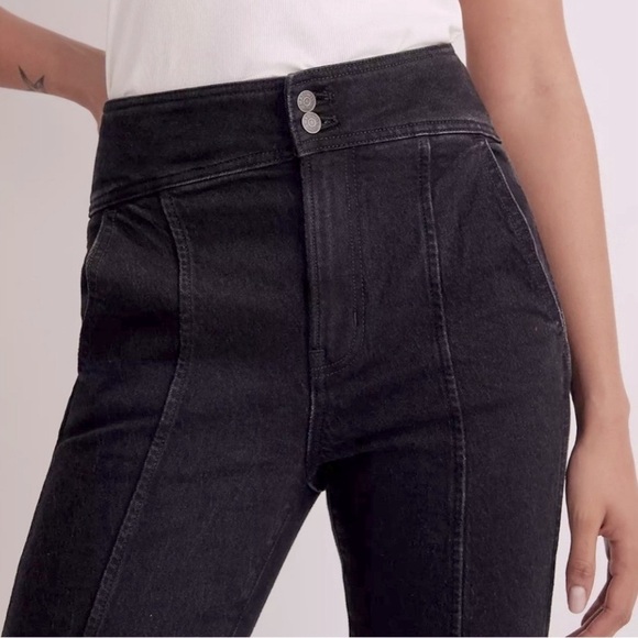 Madewell Denim - MADEWELL High Rise Perfect Vintage Jeans True Black Tuxedo Edition NEW Size 26